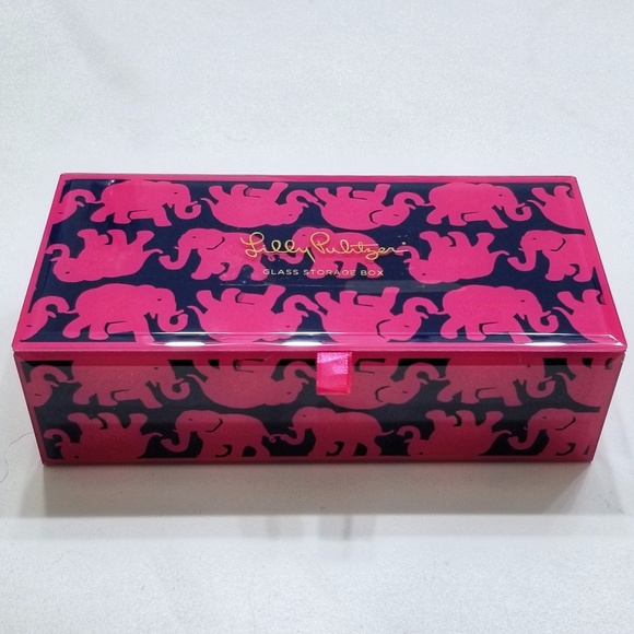 Lilly Pulitzer Jewelry - Lilly Pulitzer, Tusk In The Sun Glass Storage Box